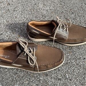 🎁FREE SHIPPING🎁 Florsheim Lakeside Moc Toe Boat Shoe LIKE NEW